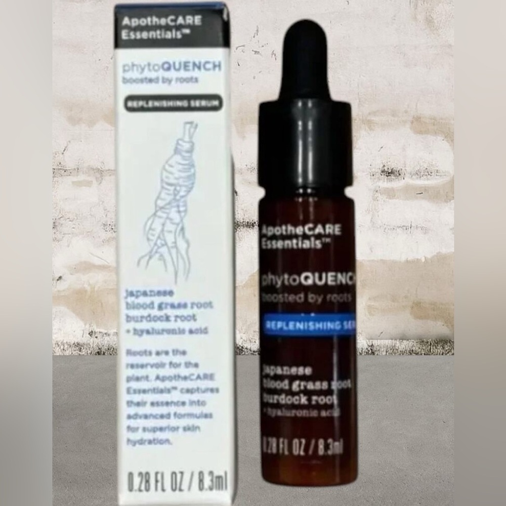 2x Apothocare PhytoQUENCH Replenishing Serum Hyaluronic acid Duo NIB